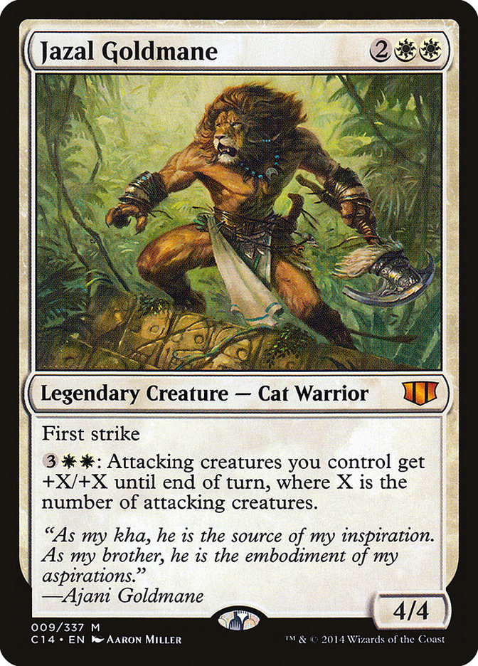 Jazal Goldmane [Commander 2014] | Gate City Games LLC