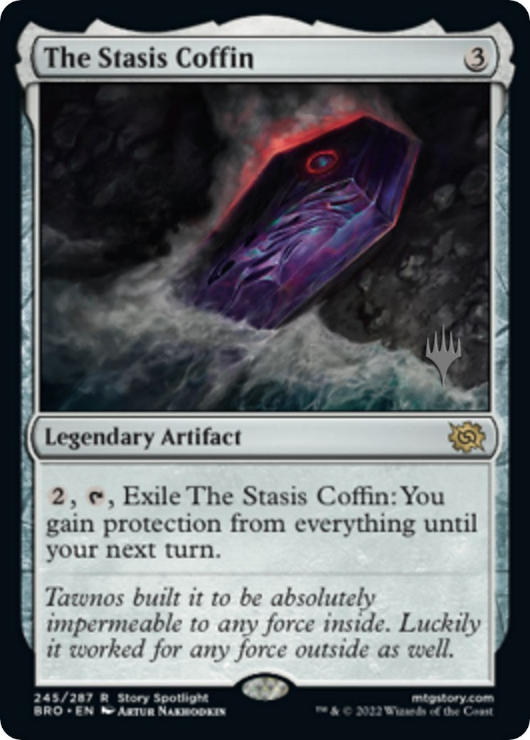 The Stasis Coffin (Promo Pack) [The Brothers' War Promos] | Gate City Games LLC