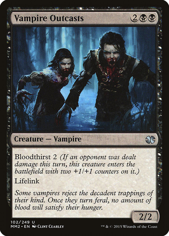 Vampire Outcasts [Modern Masters 2015] | Gate City Games LLC
