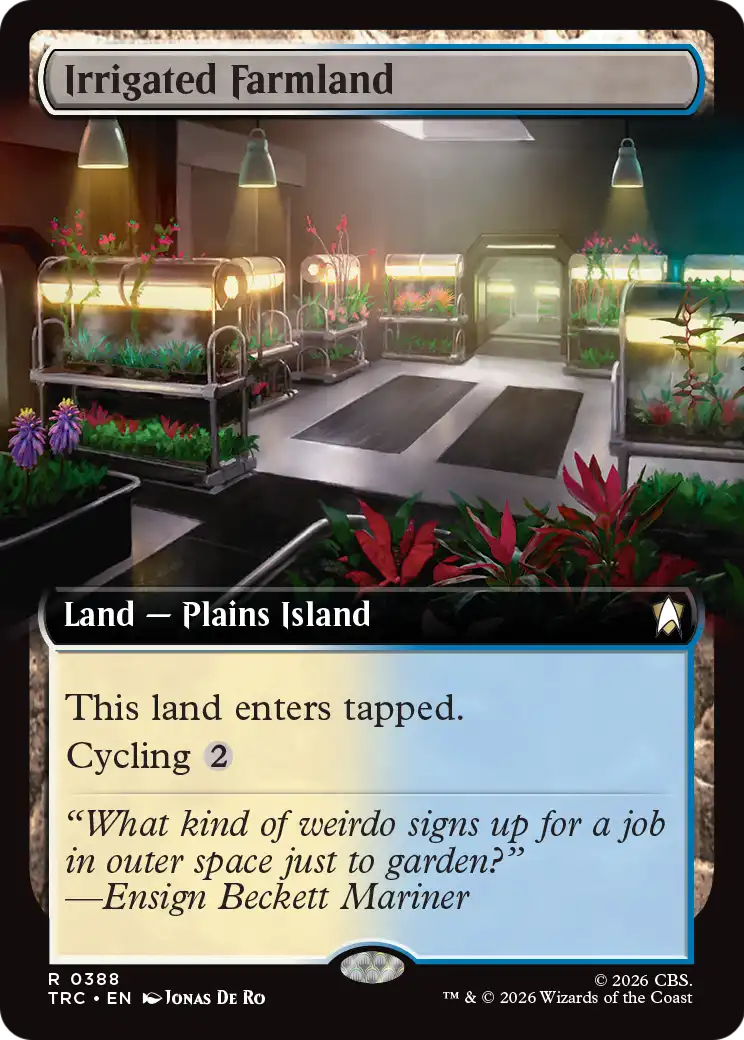 Irrigated Farmland (Extended Art) [Star Trek Commander] | Gate City Games LLC