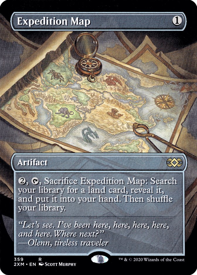 Expedition Map (Toppers) [Double Masters] | Gate City Games LLC