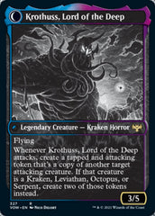 Runo Stromkirk // Krothuss, Lord of the Deep (Showcase Eternal Night) [Innistrad: Crimson Vow] | Gate City Games LLC