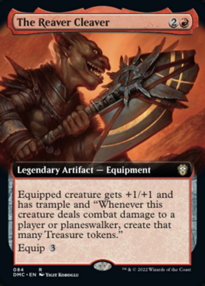 The Reaver Cleaver (Extended Art) [Dominaria United Commander] | Gate City Games LLC