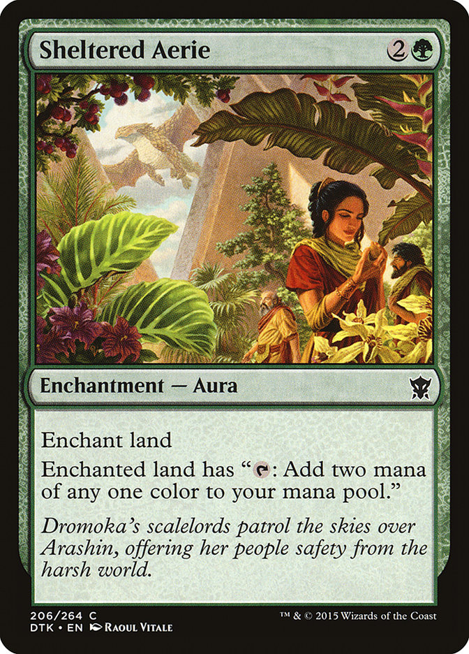 Sheltered Aerie [Dragons of Tarkir] | Gate City Games LLC