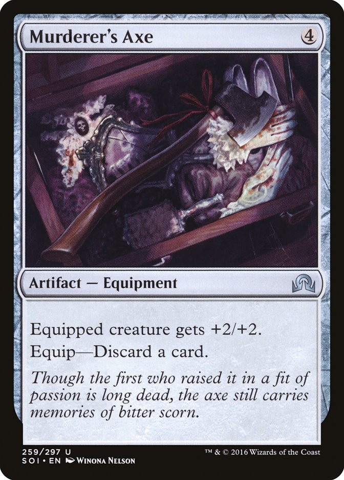 Murderer's Axe [Shadows over Innistrad] | Gate City Games LLC