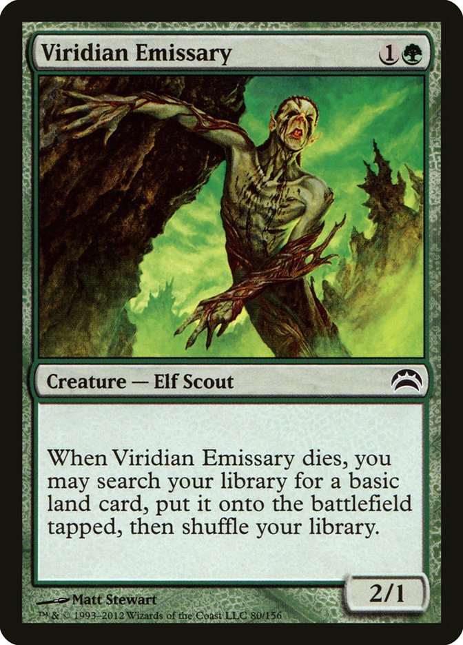 Viridian Emissary [Planechase 2012] | Gate City Games LLC