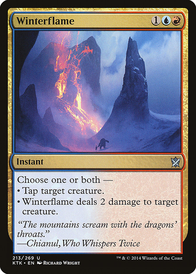 Winterflame [Khans of Tarkir] | Gate City Games LLC