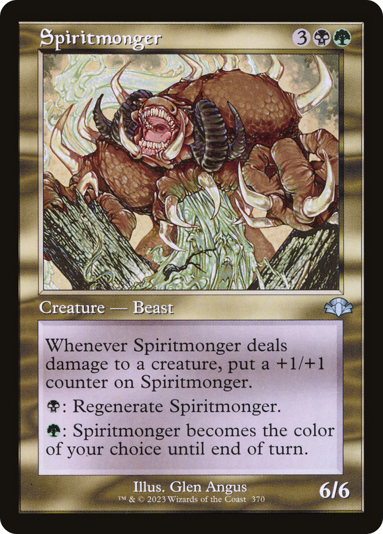 Spiritmonger (Retro) [Dominaria Remastered] | Gate City Games LLC