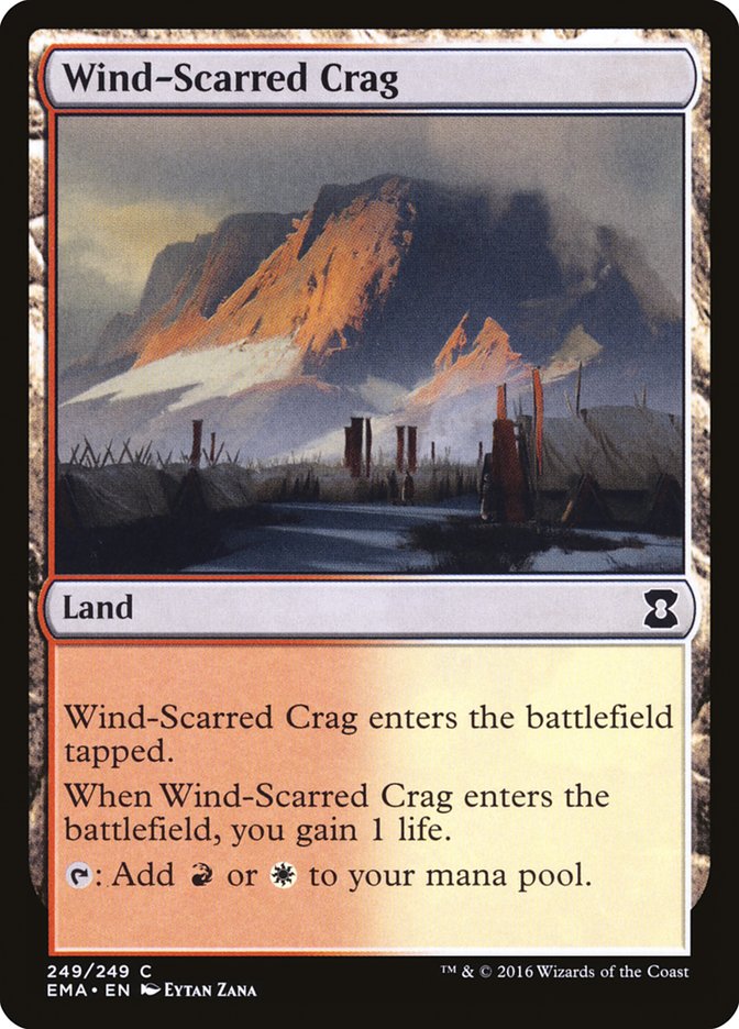 Wind-Scarred Crag [Eternal Masters] | Gate City Games LLC