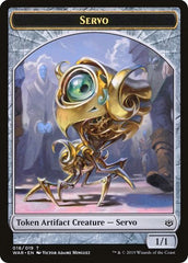 Servo // Dragon Double-Sided Token [Challenger Decks 2020 Tokens] | Gate City Games LLC