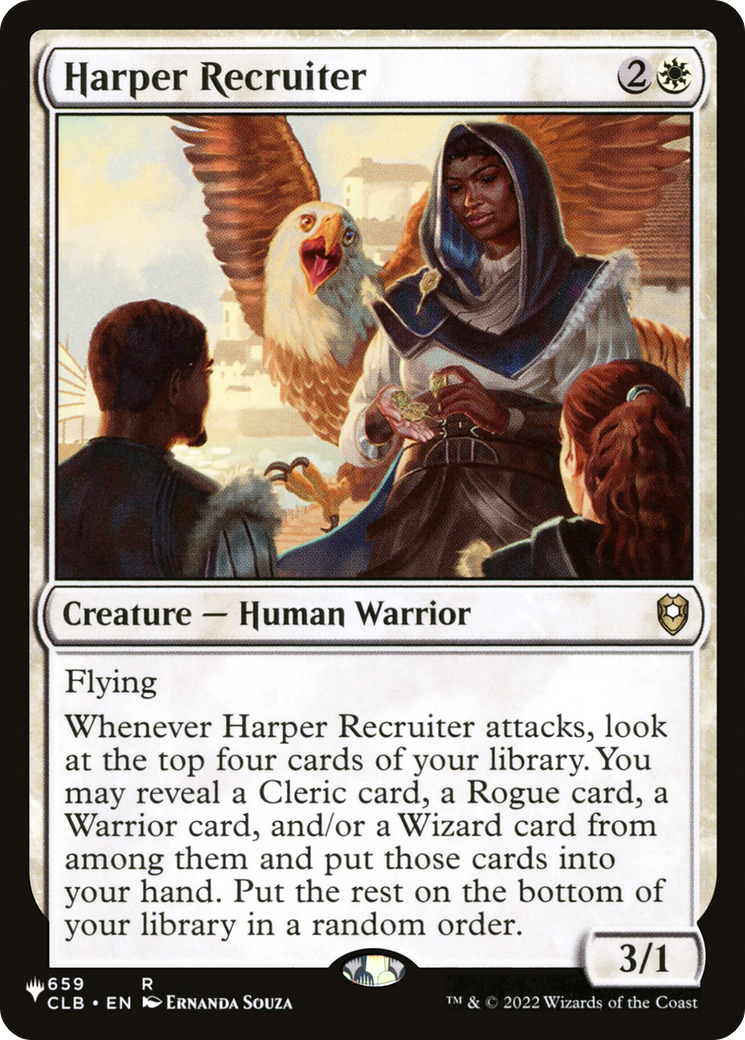 Harper Recruiter (CLB) [The List] | Gate City Games LLC