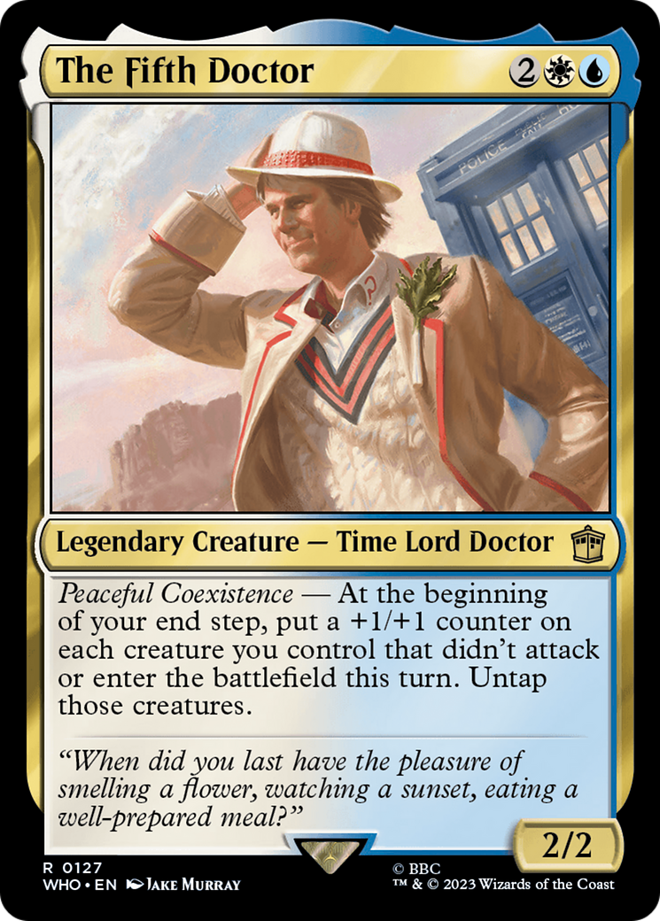 The Fifth Doctor [Doctor Who] | Gate City Games LLC