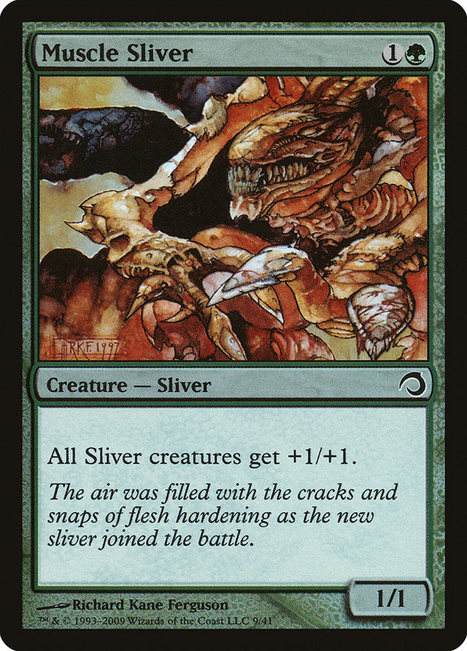 Muscle Sliver [Premium Deck Series: Slivers] | Gate City Games LLC