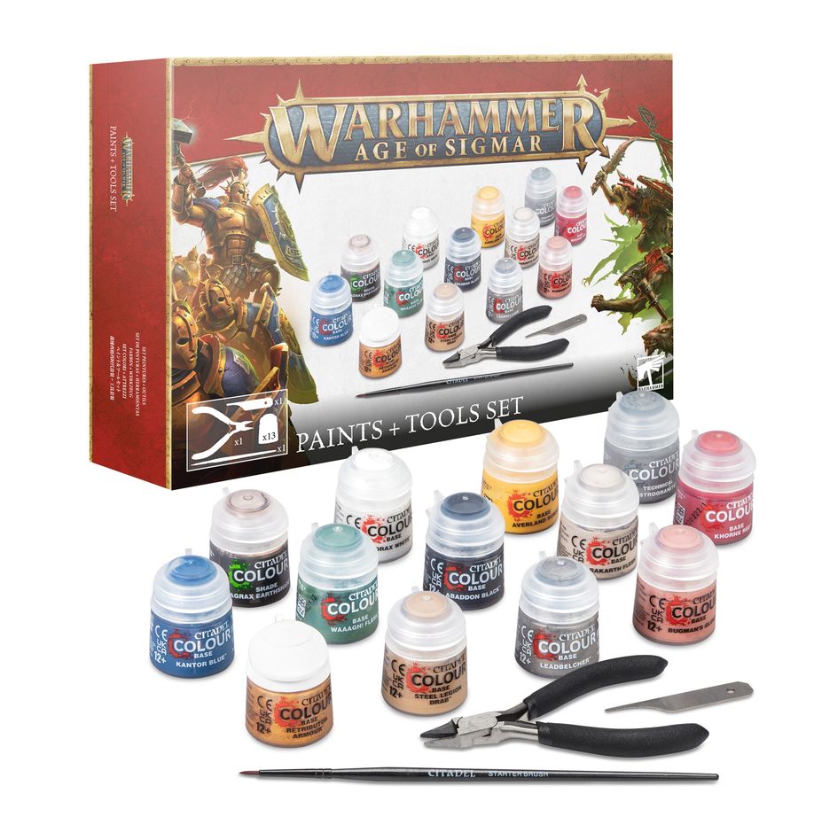 Warhammer Age of Sigmar Paints + Tools | Gate City Games LLC