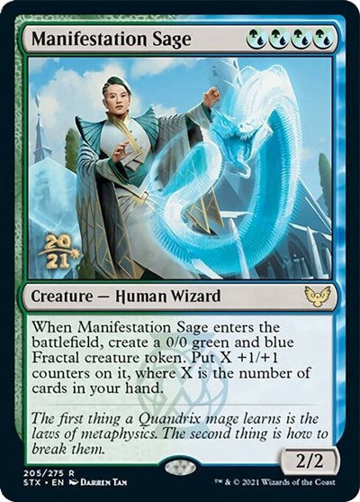Manifestation Sage [Strixhaven: School of Mages Prerelease Promos] | Gate City Games LLC