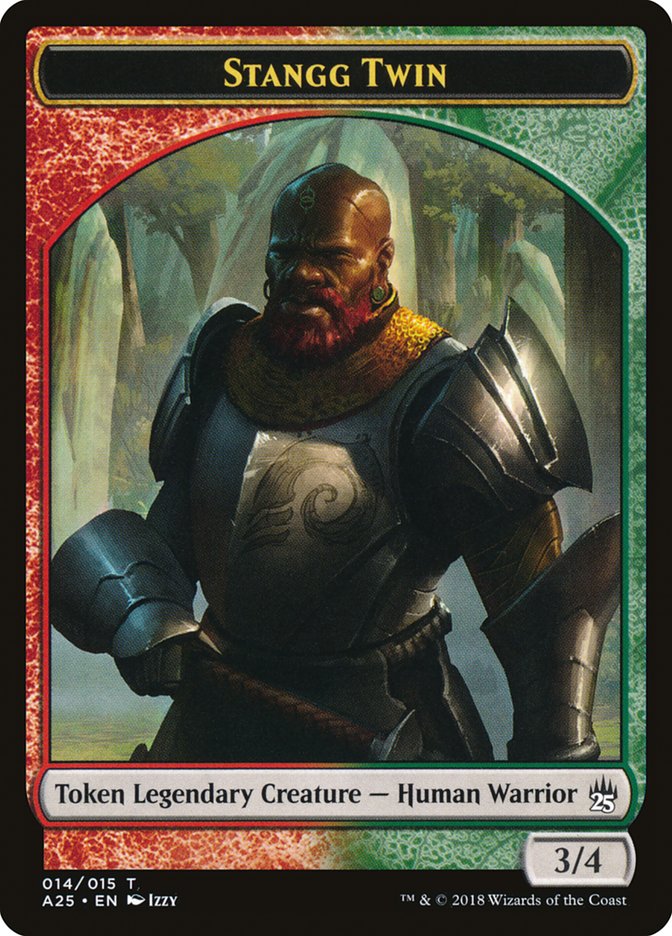 Stangg Twin Token [Masters 25 Tokens] | Gate City Games LLC