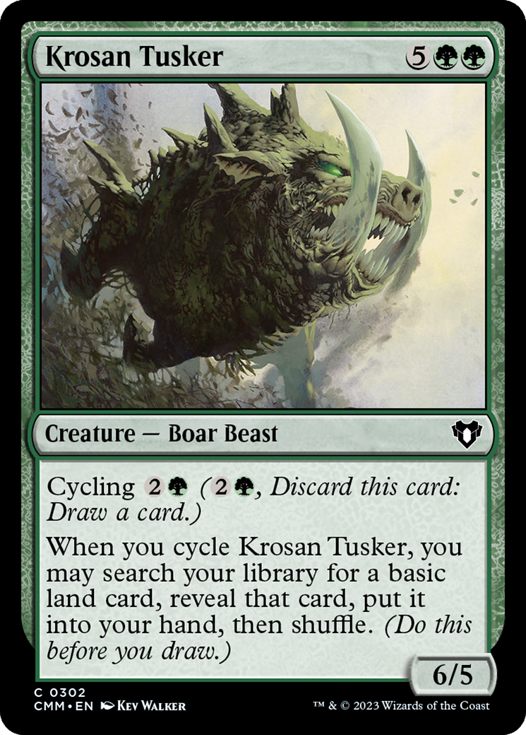Krosan Tusker [Commander Masters] | Gate City Games LLC