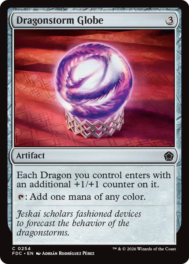 Dragonstorm Globe [Foundations Commander] | Gate City Games LLC