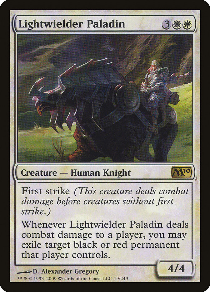 Lightwielder Paladin [Magic 2010] | Gate City Games LLC