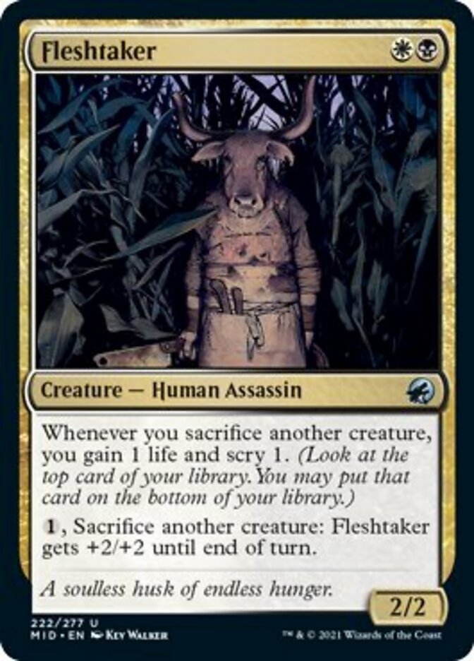 Fleshtaker [Innistrad: Midnight Hunt] | Gate City Games LLC