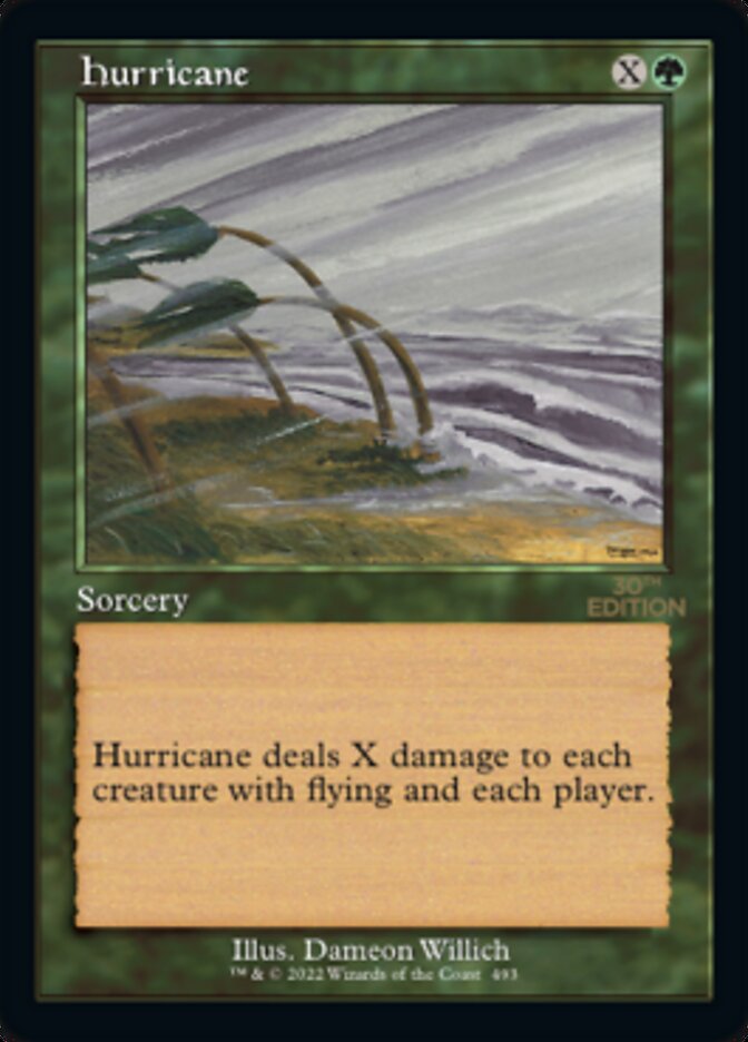 Hurricane (Retro) [30th Anniversary Edition] | Gate City Games LLC