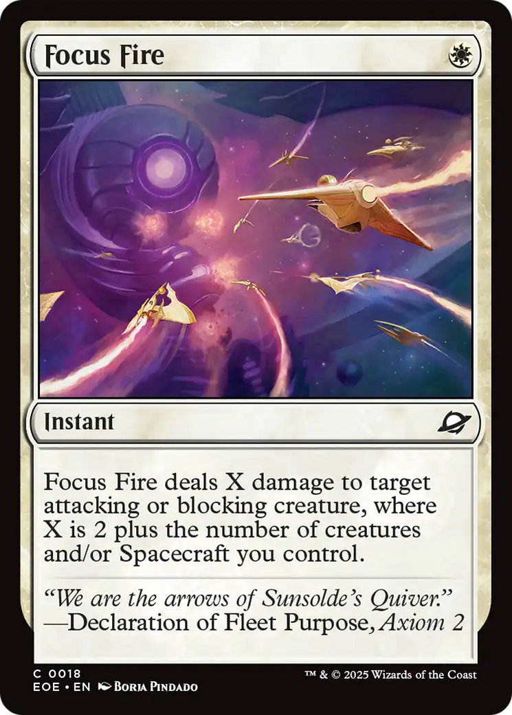 Focus Fire [Edge of Eternities] | Gate City Games LLC