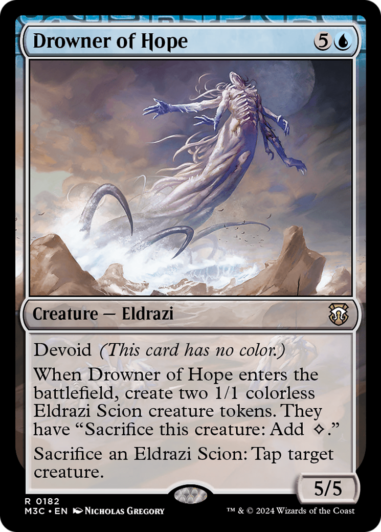 Drowner of Hope [Modern Horizons 3 Commander] | Gate City Games LLC