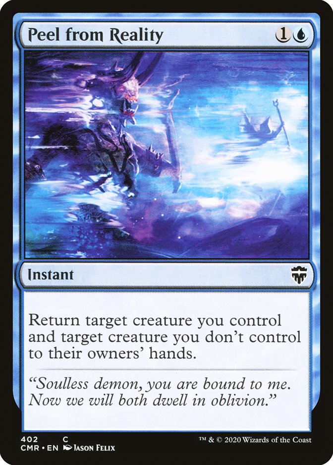 Peel from Reality [Commander Legends] | Gate City Games LLC