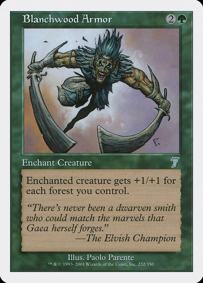 Blanchwood Armor [Seventh Edition] | Gate City Games LLC