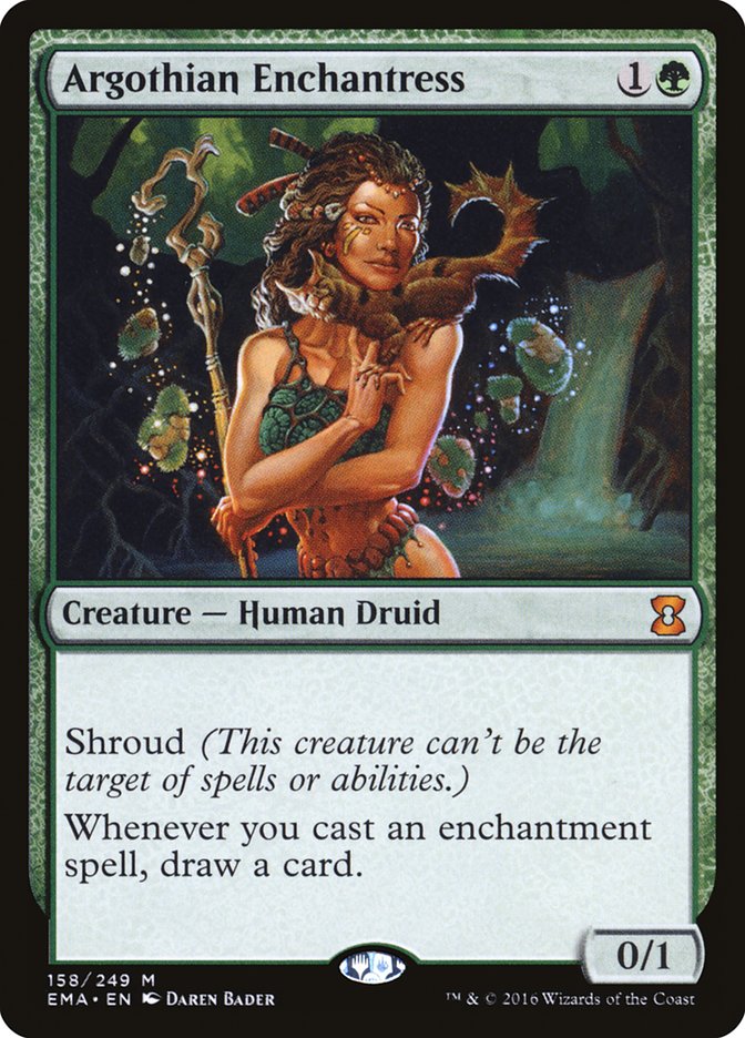 Argothian Enchantress [Eternal Masters] | Gate City Games LLC