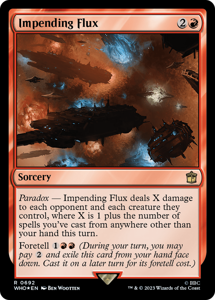 Impending Flux (Surge Foil) [Doctor Who] | Gate City Games LLC