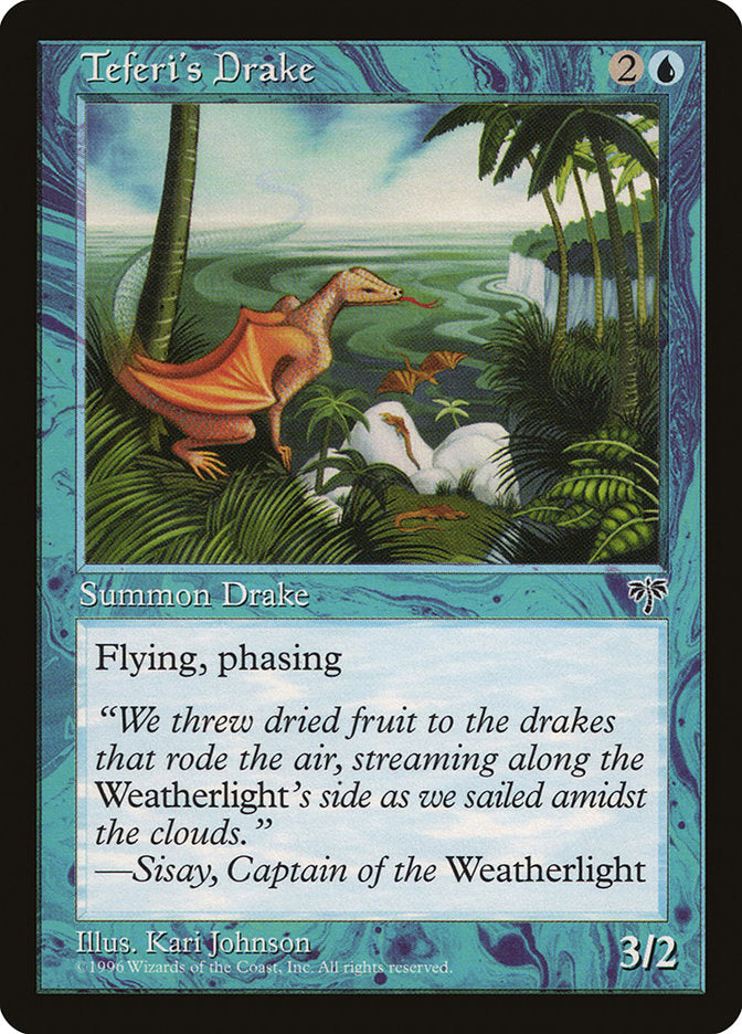 Teferi's Drake [Mirage] | Gate City Games LLC