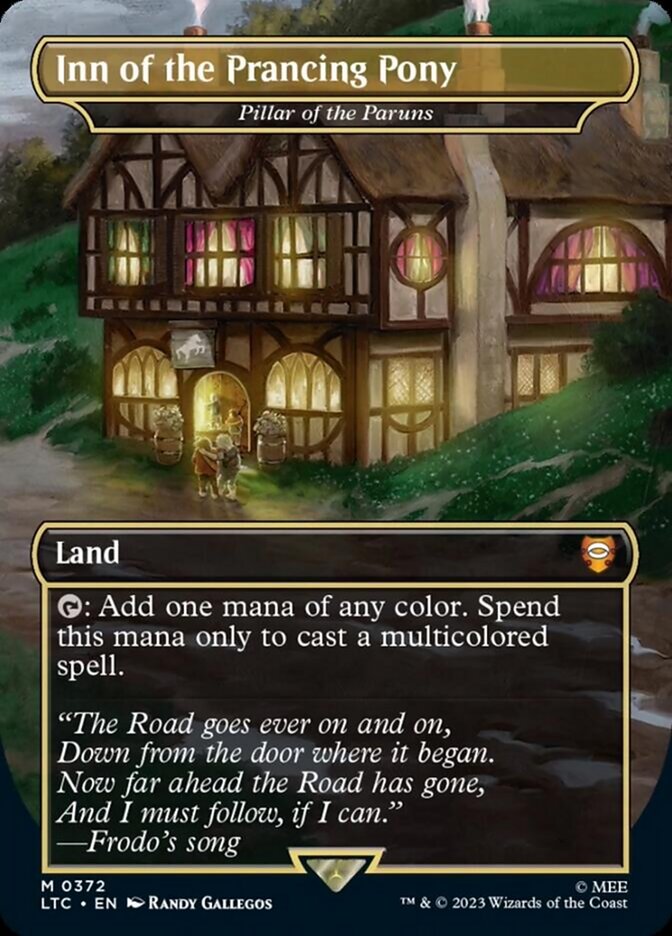 Inn of the Prancing Pony - Pillar of the Paruns [The Lord of the Rings: Tales of Middle-Earth Commander] | Gate City Games LLC