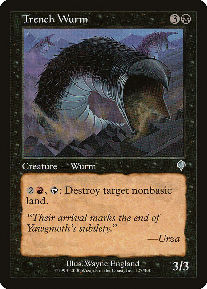 Trench Wurm [Invasion] | Gate City Games LLC