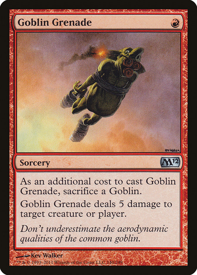 Goblin Grenade [Magic 2012] | Gate City Games LLC