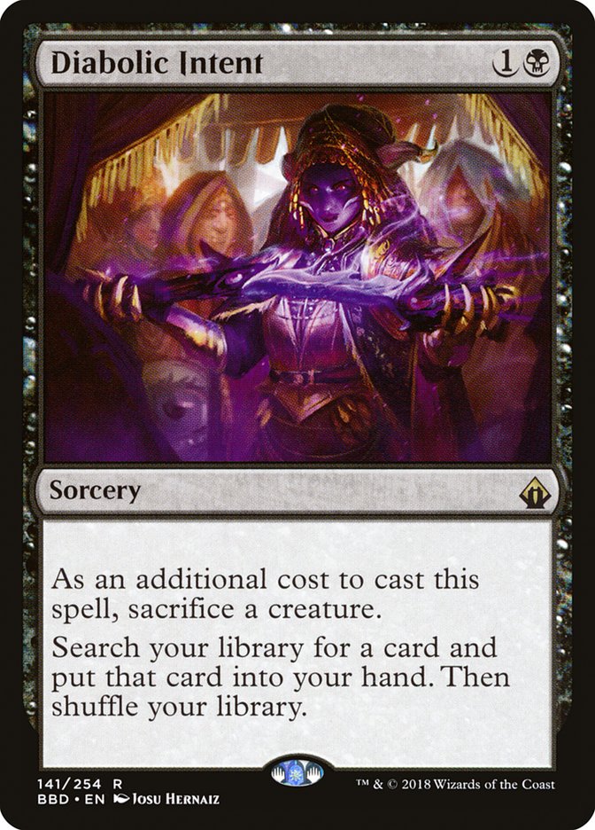 Diabolic Intent [Battlebond] | Gate City Games LLC