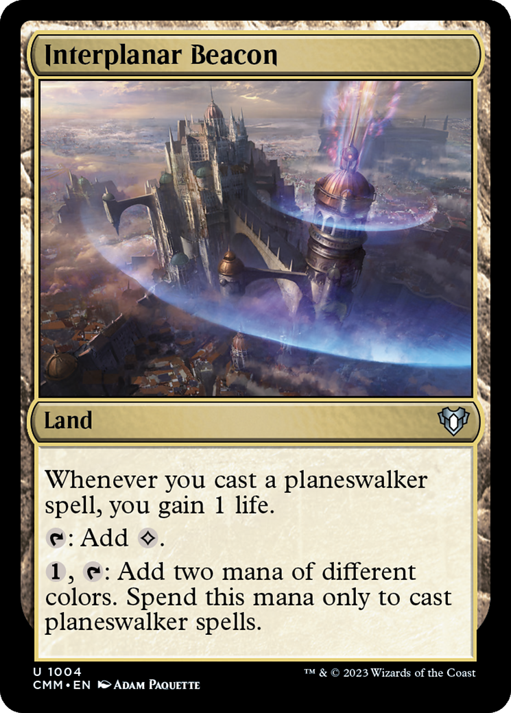 Interplanar Beacon [Commander Masters] | Gate City Games LLC