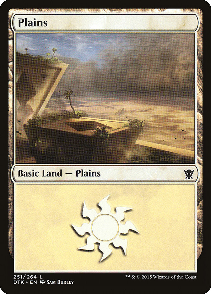 Plains (251) [Dragons of Tarkir] | Gate City Games LLC