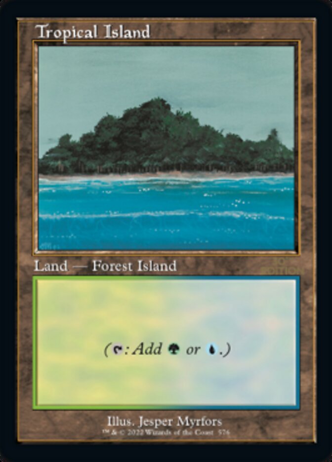 Tropical Island (Retro) [30th Anniversary Edition] | Gate City Games LLC