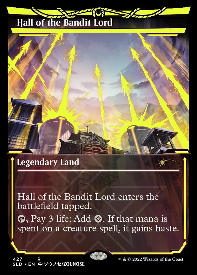 Hall of the Bandit Lord (Neon Ink Yellow) [Secret Lair Drop Series] | Gate City Games LLC