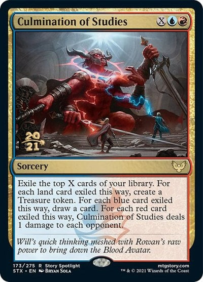 Culmination of Studies [Strixhaven: School of Mages Prerelease Promos] | Gate City Games LLC