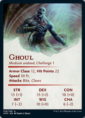 Ghoul Art Card [Dungeons & Dragons: Adventures in the Forgotten Realms Art Series] | Gate City Games LLC
