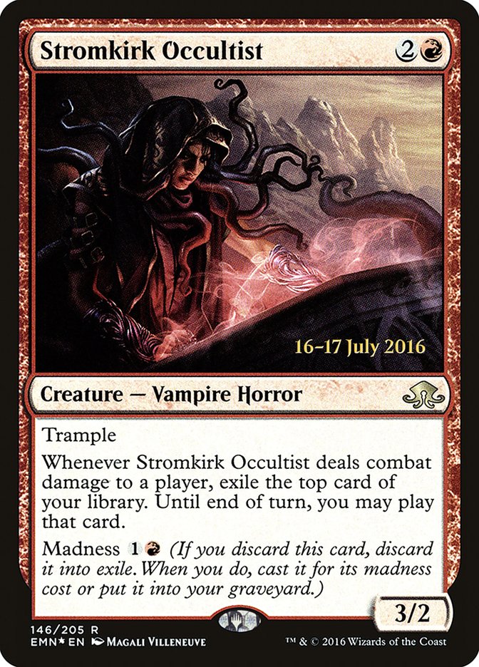 Stromkirk Occultist [Eldritch Moon Prerelease Promos] | Gate City Games LLC