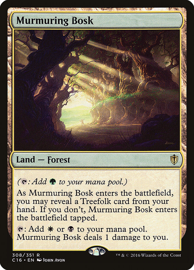 Murmuring Bosk [Commander 2016] | Gate City Games LLC