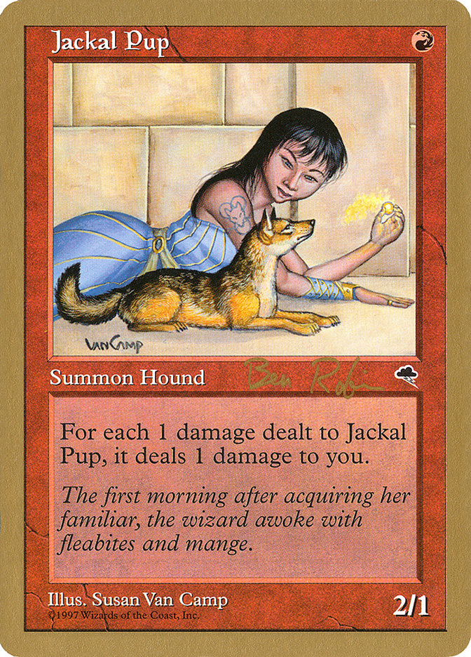 Jackal Pup (Ben Rubin) [World Championship Decks 1998] | Gate City Games LLC