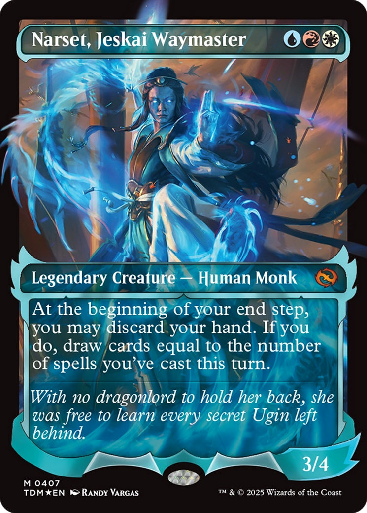 Narset, Jeskai Waymaster (Showcase) [Tarkir: Dragonstorm] | Gate City Games LLC