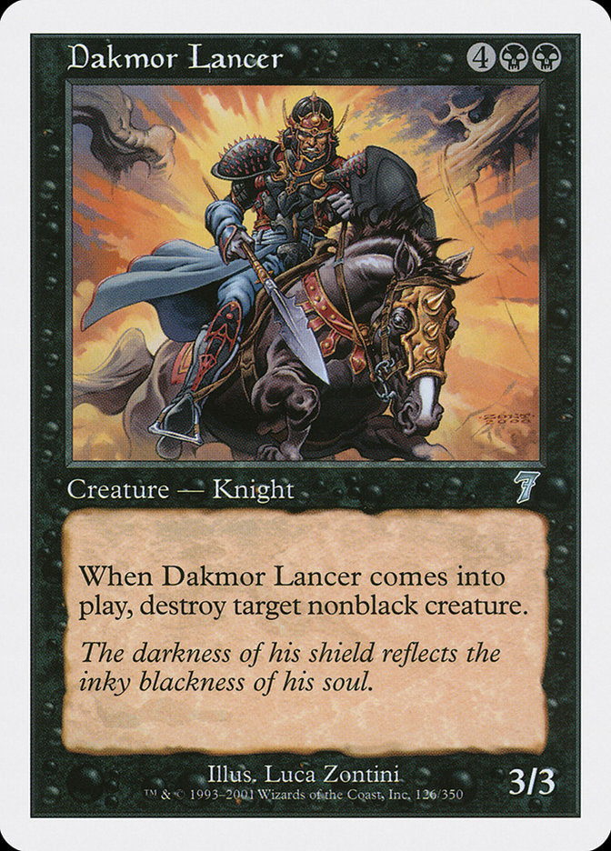 Dakmor Lancer [Seventh Edition] | Gate City Games LLC