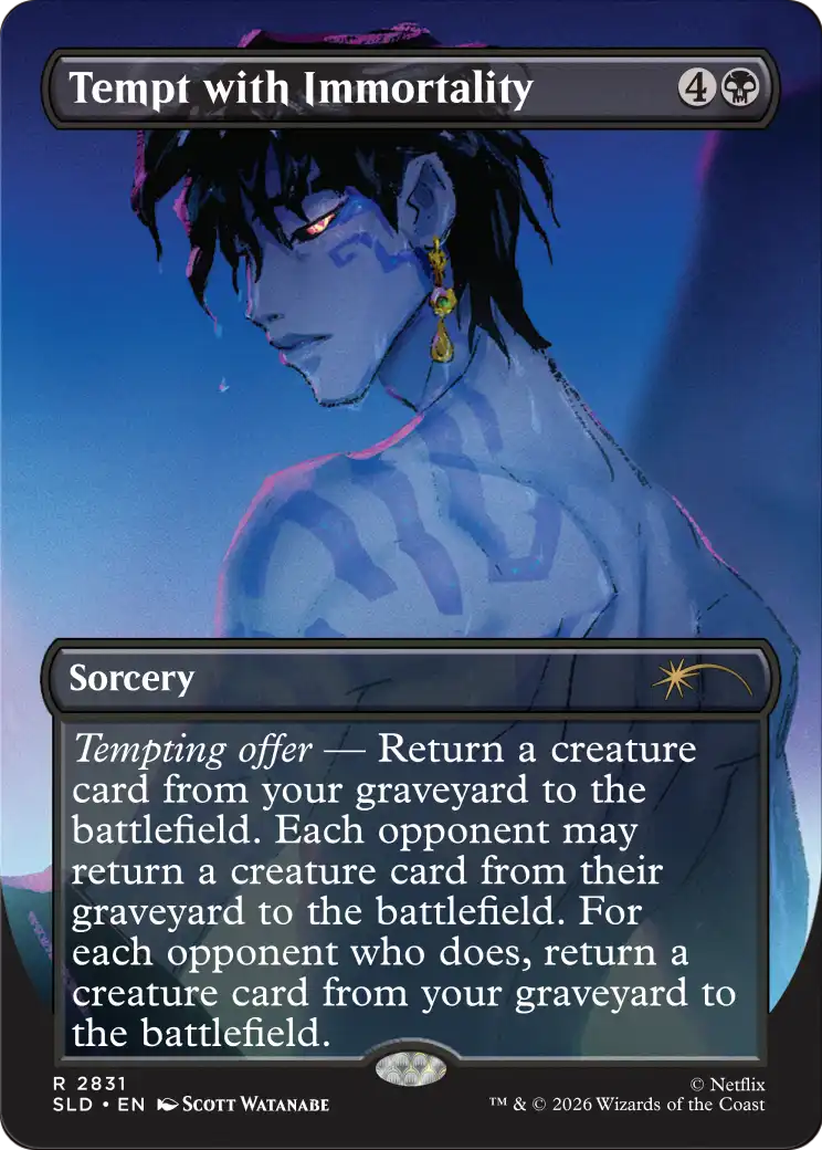 Tempt with Immortality [Secret Lair Drop Series] | Gate City Games LLC