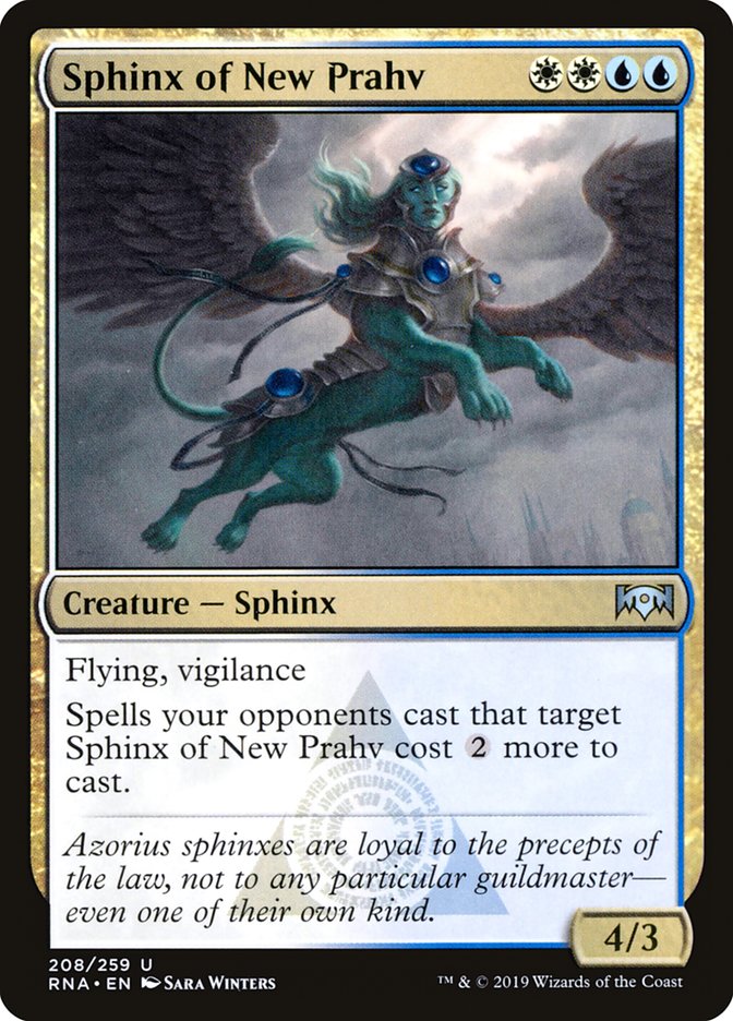 Sphinx of New Prahv [Ravnica Allegiance] | Gate City Games LLC