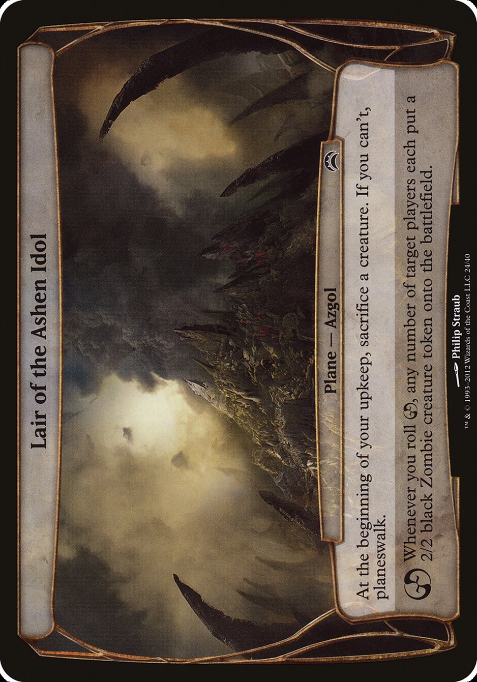 Lair of the Ashen Idol (Planes) [Planechase 2012 Planes] | Gate City Games LLC